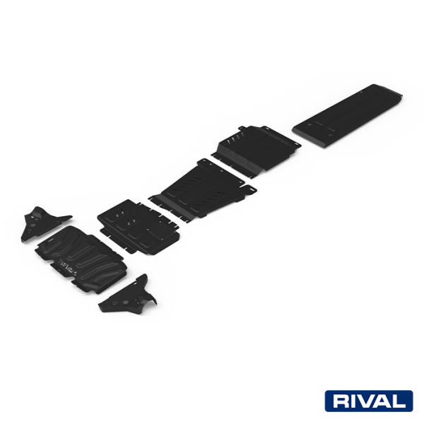 Skid Plates (Sets) Nissan Navara (Frontier) 2014-2019; 2,3 l. / diesel